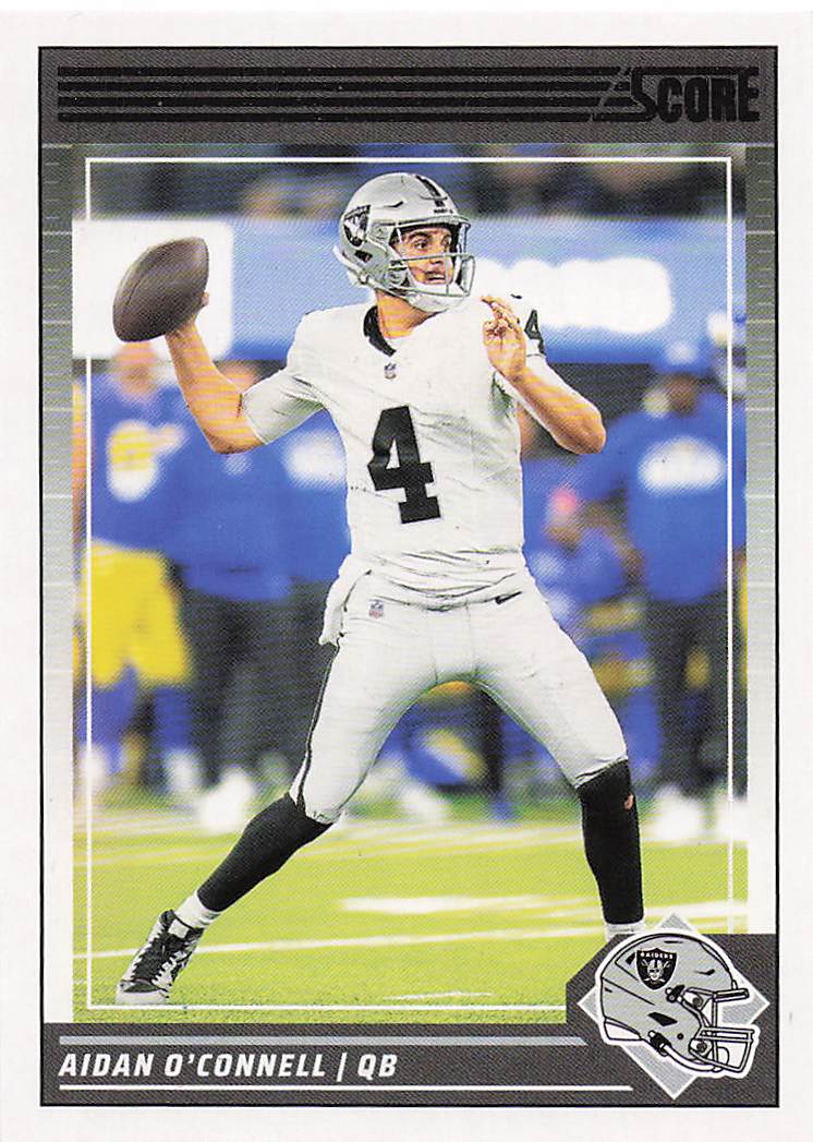 2024 Score Football Aidan O'Connell #147