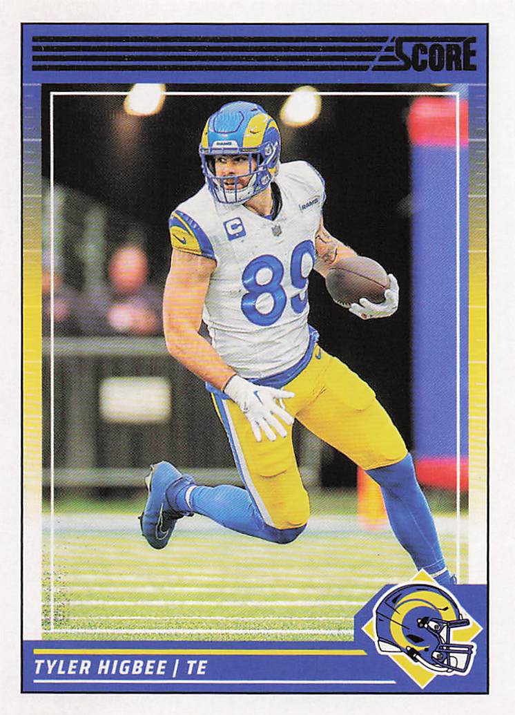 2024 Score Football Tyler Higbee #158