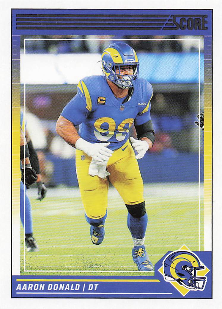 2024 Score Football Aaron Donald #159