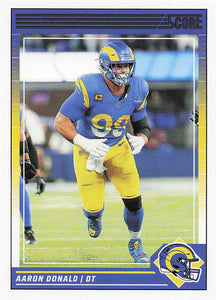 2024 Score Football Aaron Donald #159