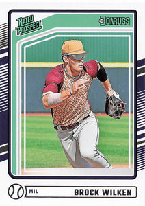 2024 Donruss Baseball Brock Wilken #135