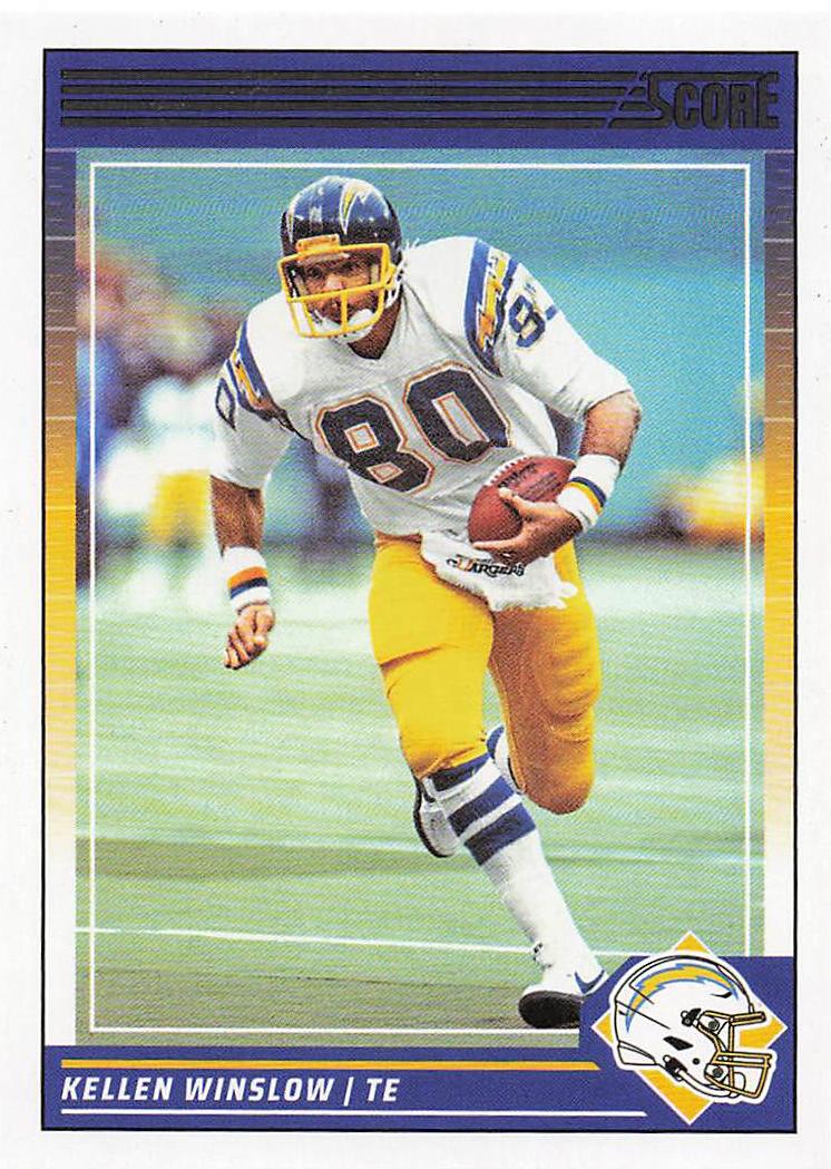 2024 Score Football Kellen Winslow #171