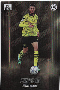 2023-24 Topps Showtime Black 33/99 Felix Nmecha