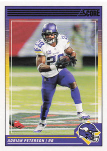 2024 Score Football Adrian Peterson #188
