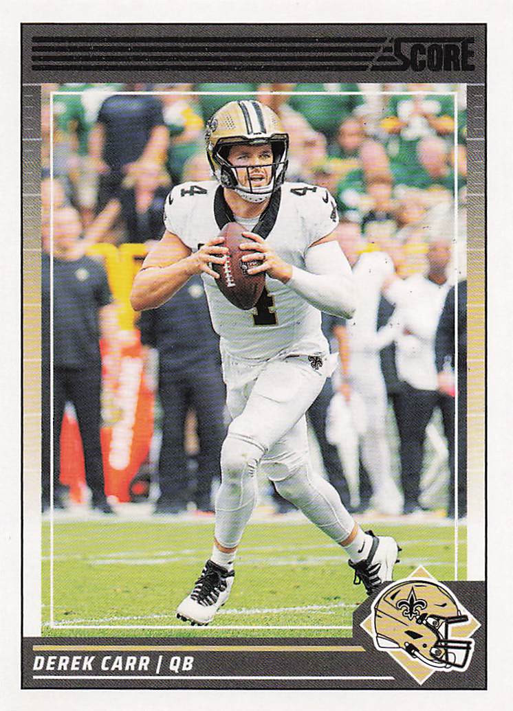 2024 Score Football Derek Carr #199