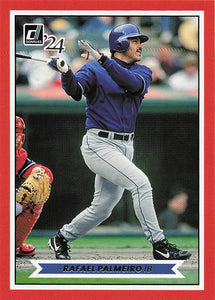 2024 Donruss Baseball Action All-Stars Rafael Palmeiro #13