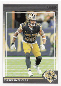 2024 Score Football Tyrann Mathieu #202