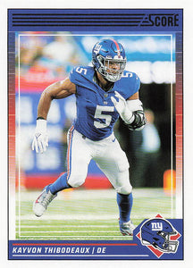 2024 Score Football Kayvon Thibodeaux #213