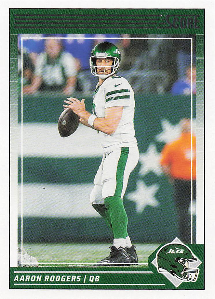 2024 Score Football Aaron Rodgers #222