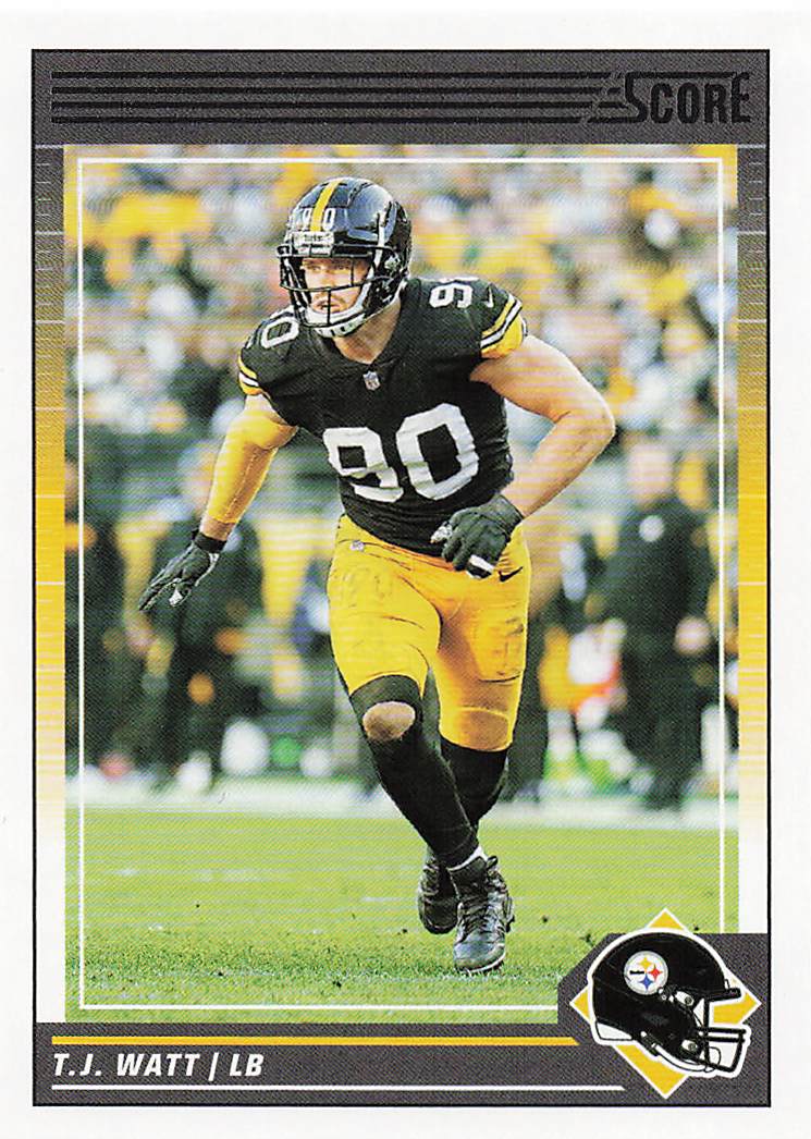 2024 Score Football T.J. Watt #236
