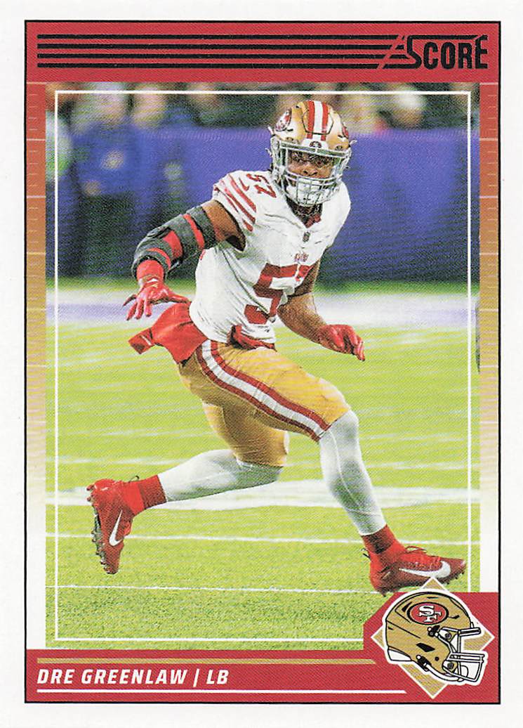 2024 Score Football Dre Greenlaw #250