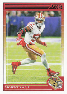 2024 Score Football Dre Greenlaw #250