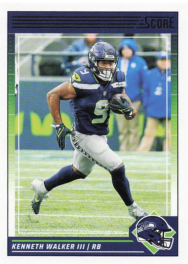 2024 Score Football Kenneth Walker III #255