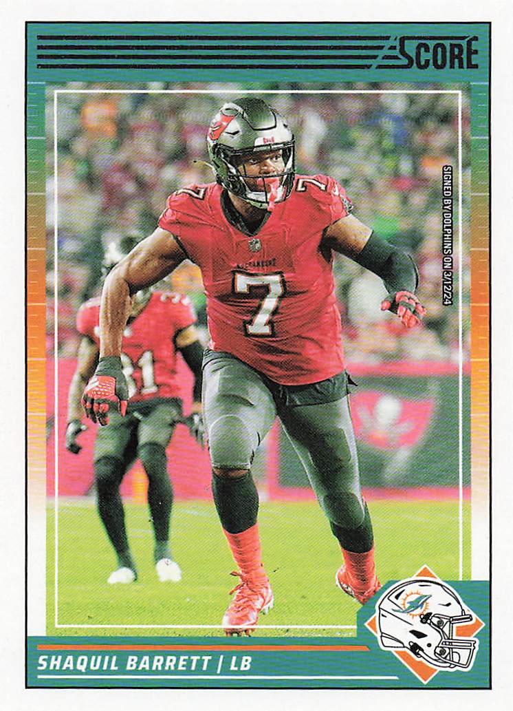 2024 Score Football Shaquil Barrett #267