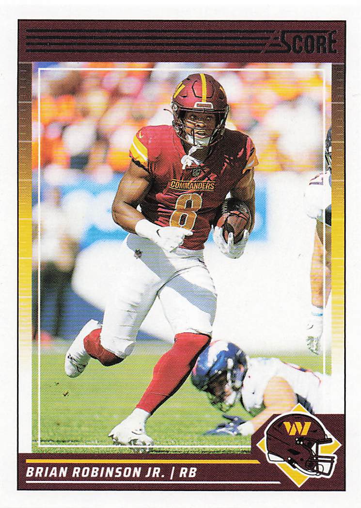 2024 Score Football Brian Robinson Jr. #283