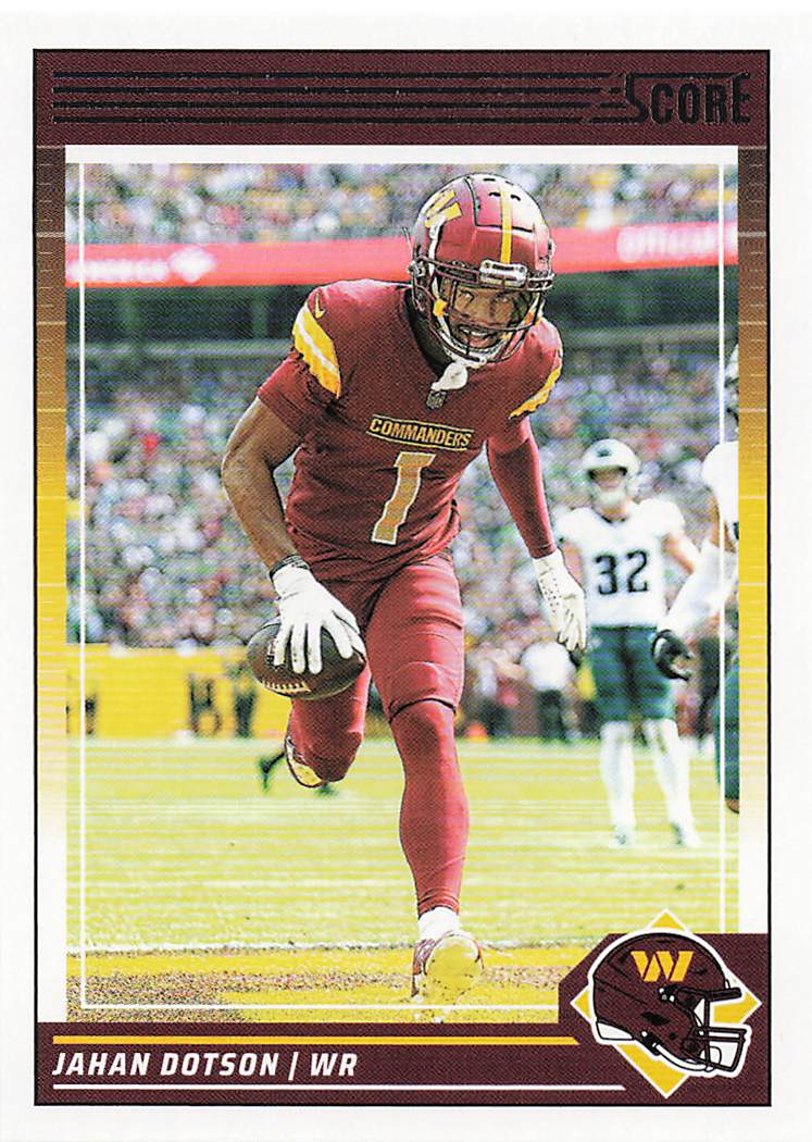 2024 Score Football Jahan Dotson #284