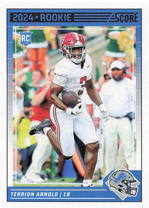 2024 Score Football Terrion Arnold #315 RC