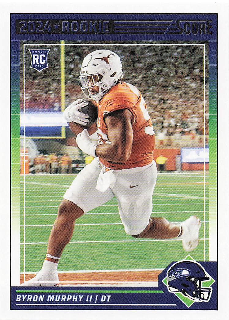 2024 Score Football Byron Murphy II #317 RC