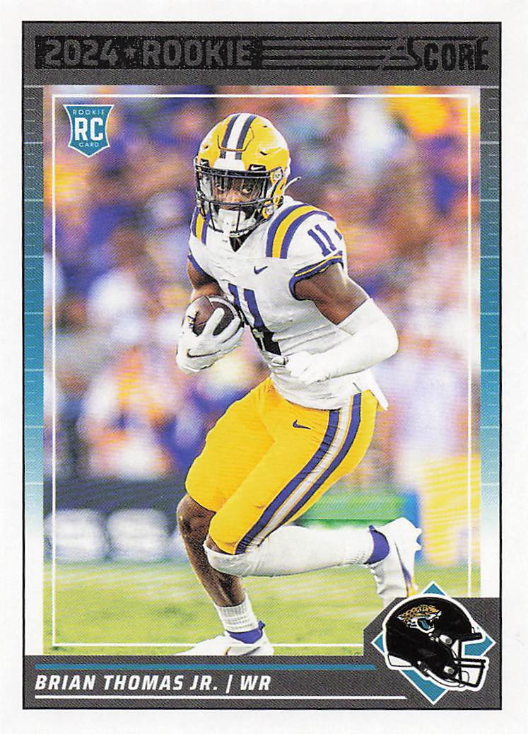 2024 Score Football Brian Thomas Jr. #319 RC