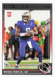 2024 Score Football Michael Penix Jr. #323 RC
