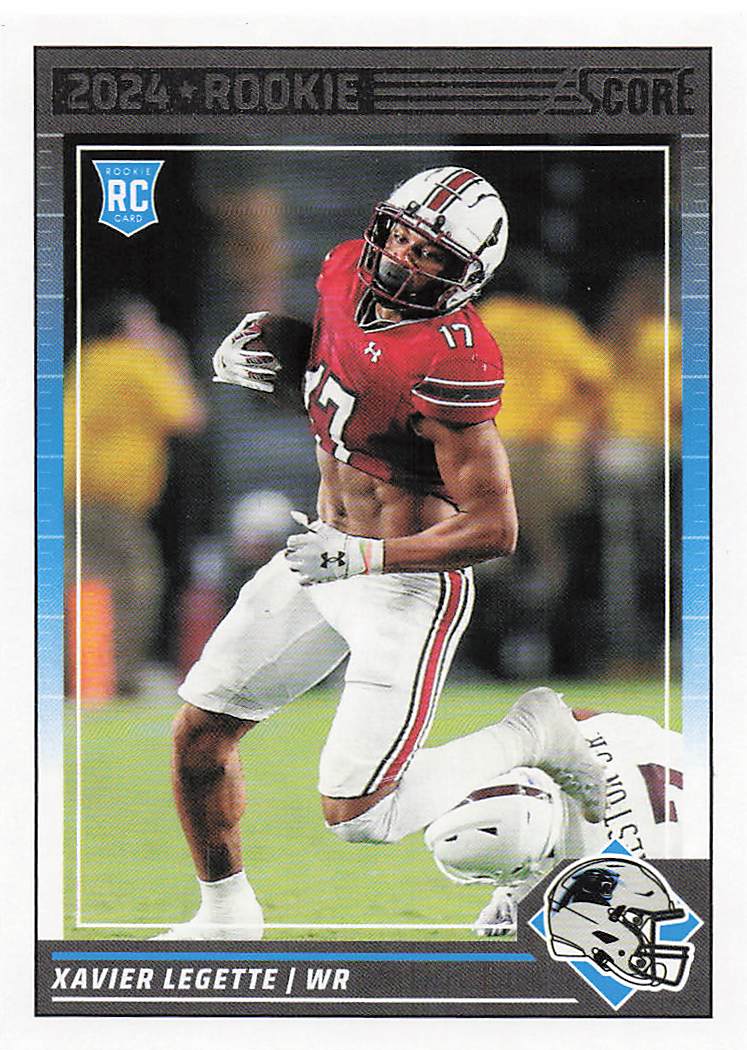 2024 Score Football Xavier Legette #330 RC