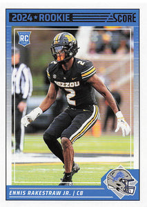 2024 Score Football Ennis Rakestraw Jr. #335 RC