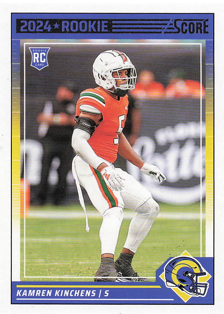2024 Score Football Kamren Kinchens #348 RC