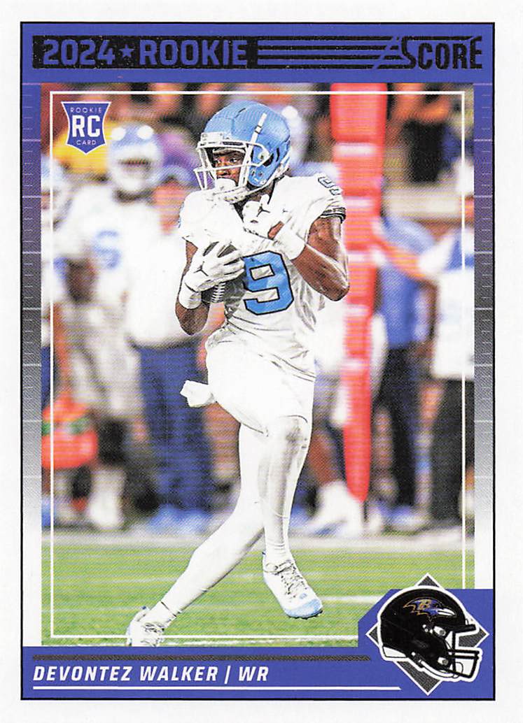 2024 Score Football Devontes Walker #352 RC