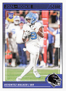 2024 Score Football Devontes Walker #352 RC