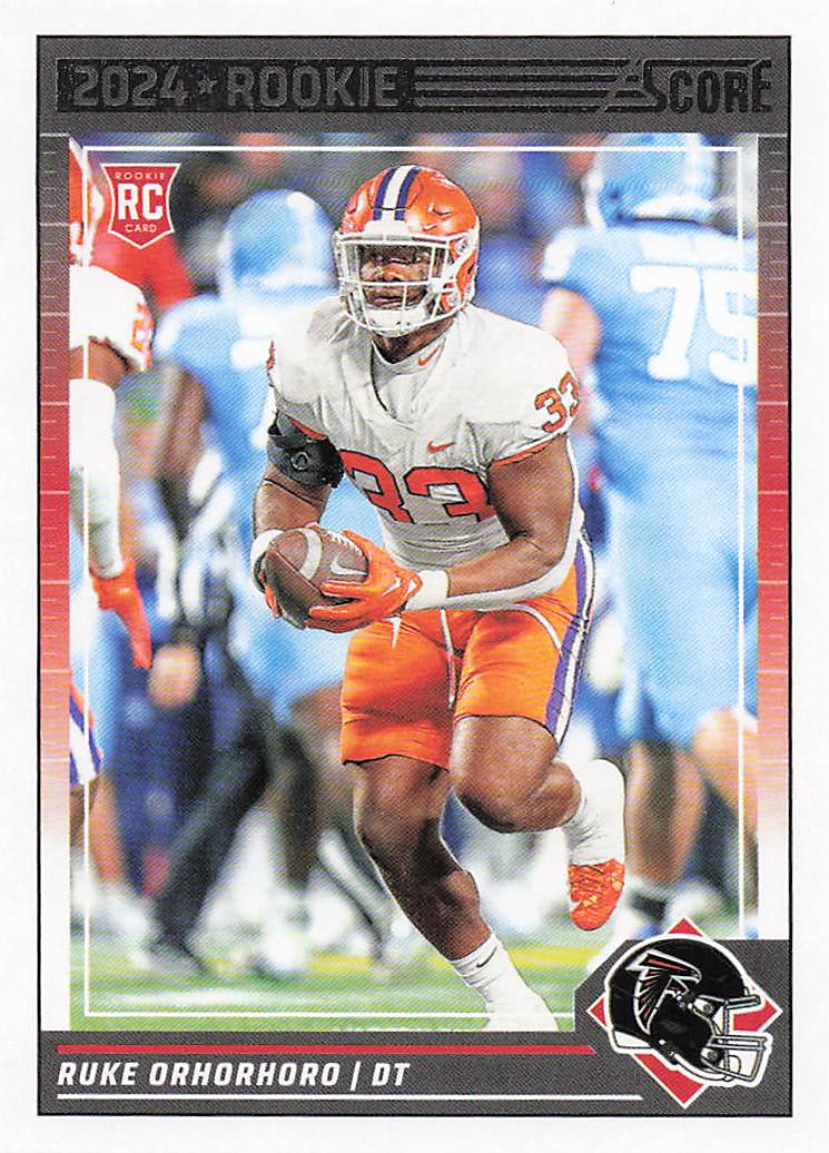 2024 Score Football Ruke Orhorhoro #358 RC