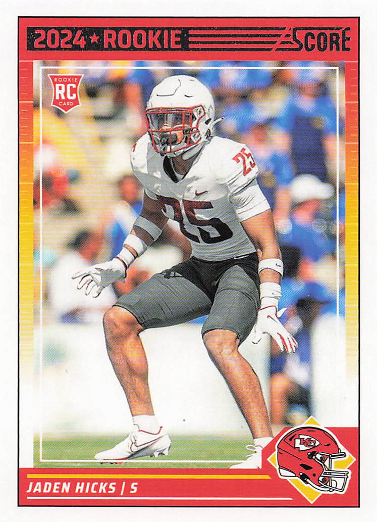 2024 Score Football Jaden Hicks #362 RC