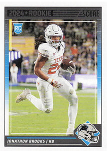 2024 Score Football Jonathon Brooks #365 RC