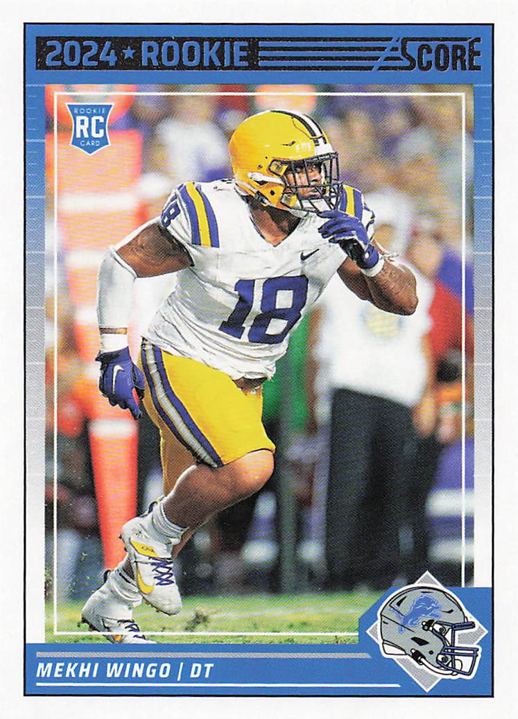 2024 Score Football Mekhi Wingo #372 RC