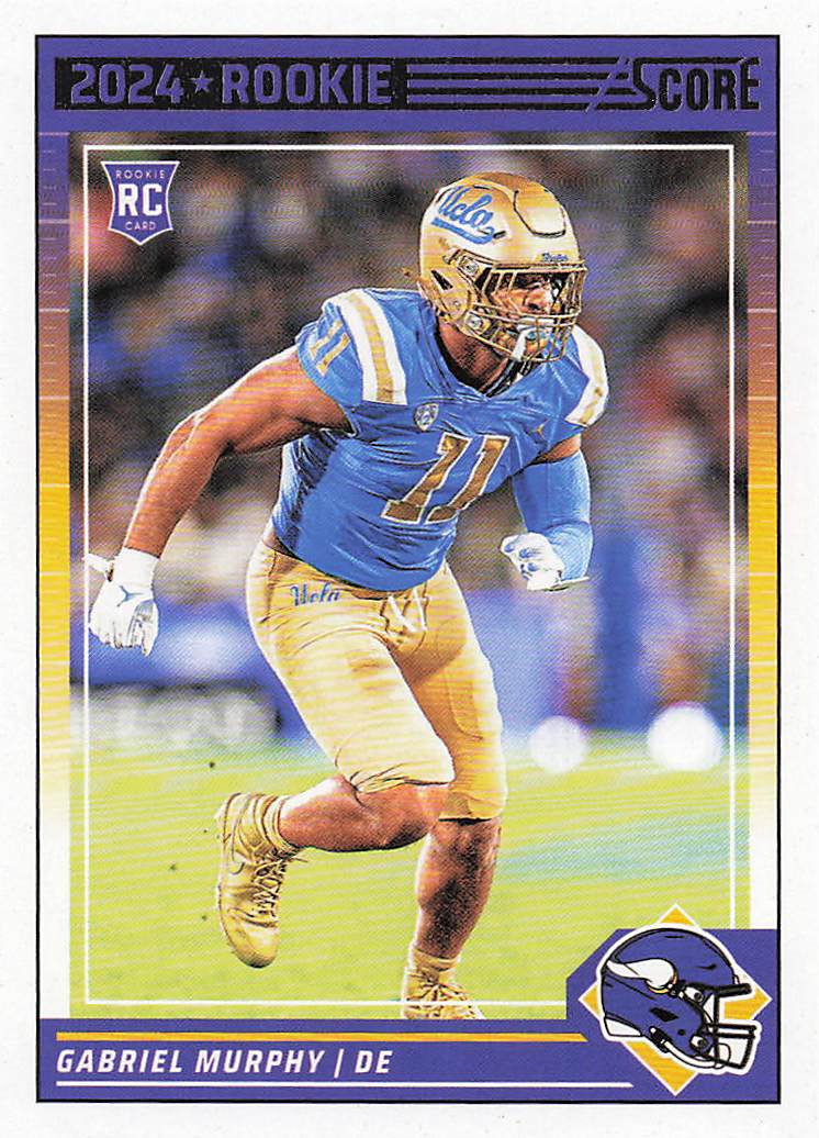2024 Score Football Gabriel Murphy #376 RC