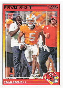 2024 Score Football Kamal Hadden #378 RC