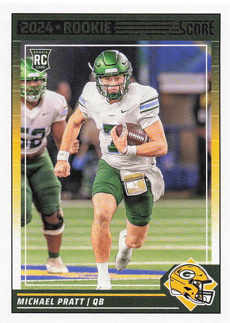 2024 Score Football Michael Pratt #379 RC