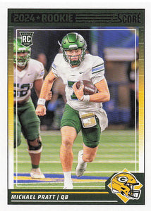 2024 Score Football Michael Pratt #379 RC