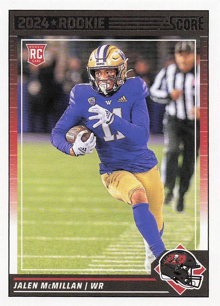 2024 Score Football Jalen McMillan #380 RC