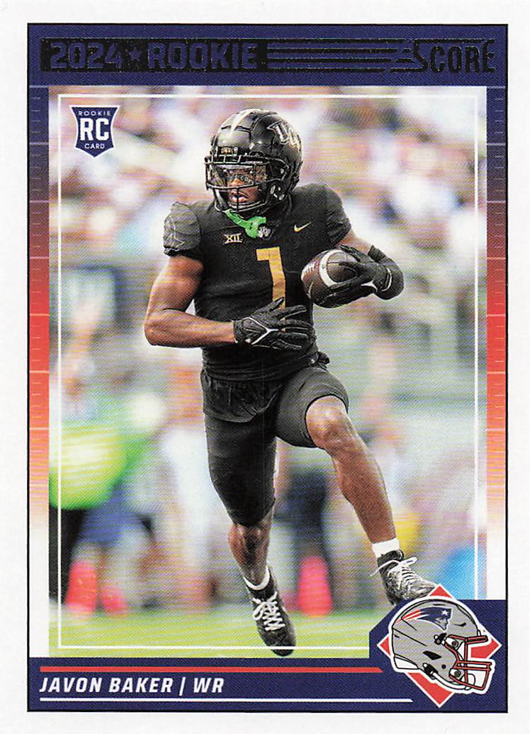 2024 Score Football Javon Baker #393 RC