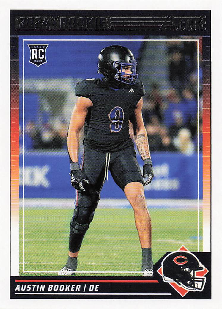 2024 Score Football Austin Booker #399 RC