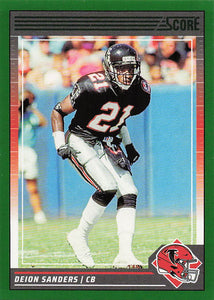 2024 Score Football Green Deion Sanders #300