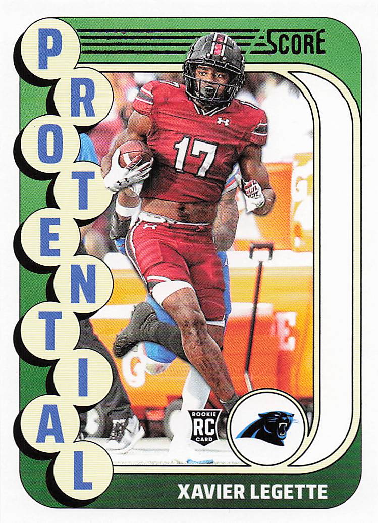 2024 Score Football Protential Xavier Legette #23 RC