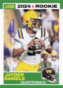2024 Score Football 35th Anniversary Rookies Jayden Daniels #2