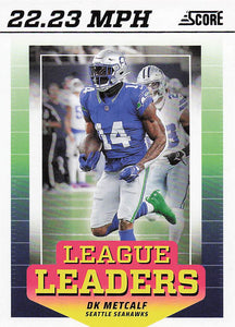 2024 Score Football League Leaders DK Metcalf #LL-DMF