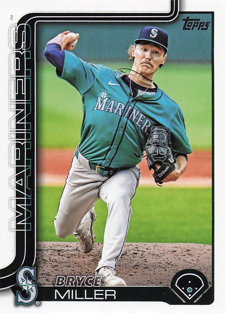 2025 Topps Baseball Bryce Miller #358