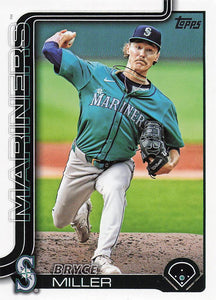 2025 Topps Baseball Bryce Miller #358