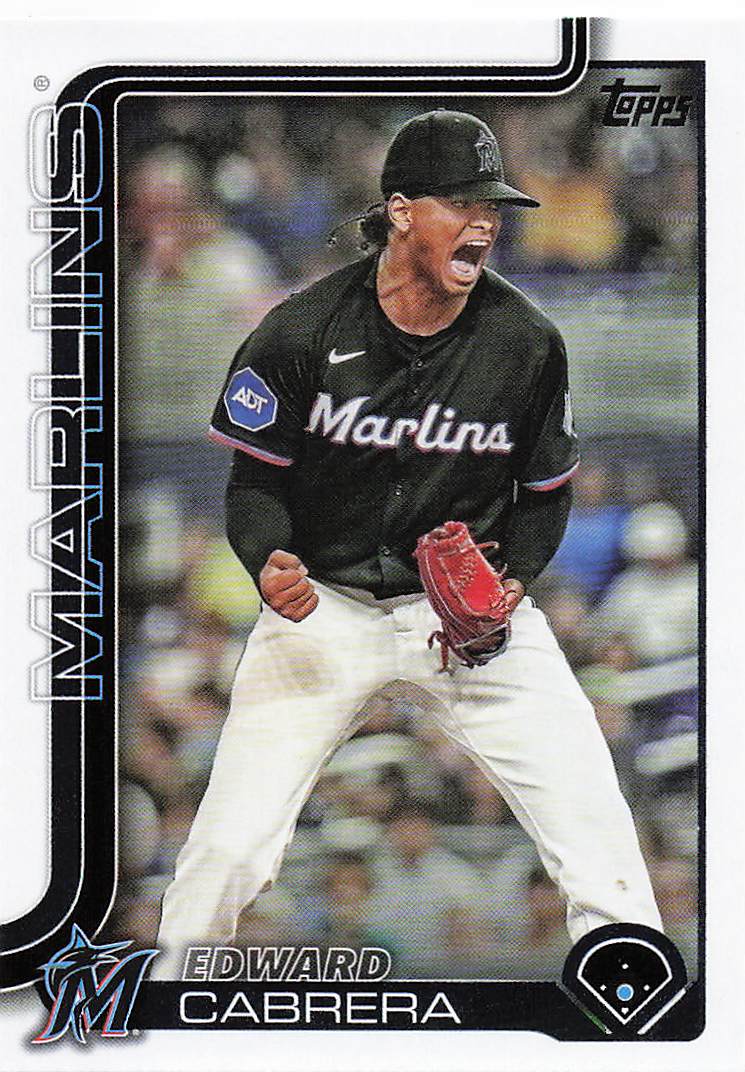 2025 Topps Baseball Edward Cabrera #371