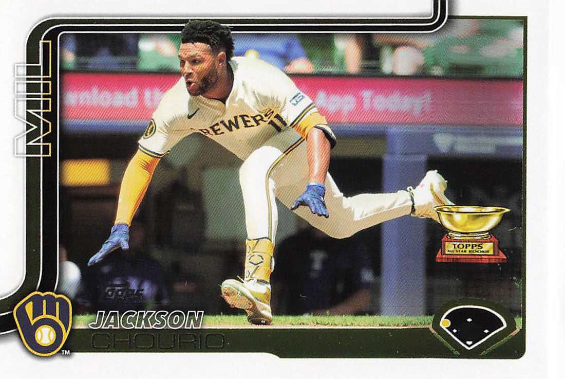 2025 Topps Baseball Jackson Chourio #376