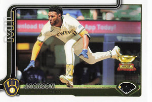 2025 Topps Baseball Jackson Chourio #376