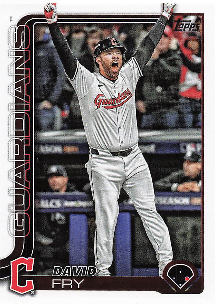 2025 Topps Baseball David Fry #401
